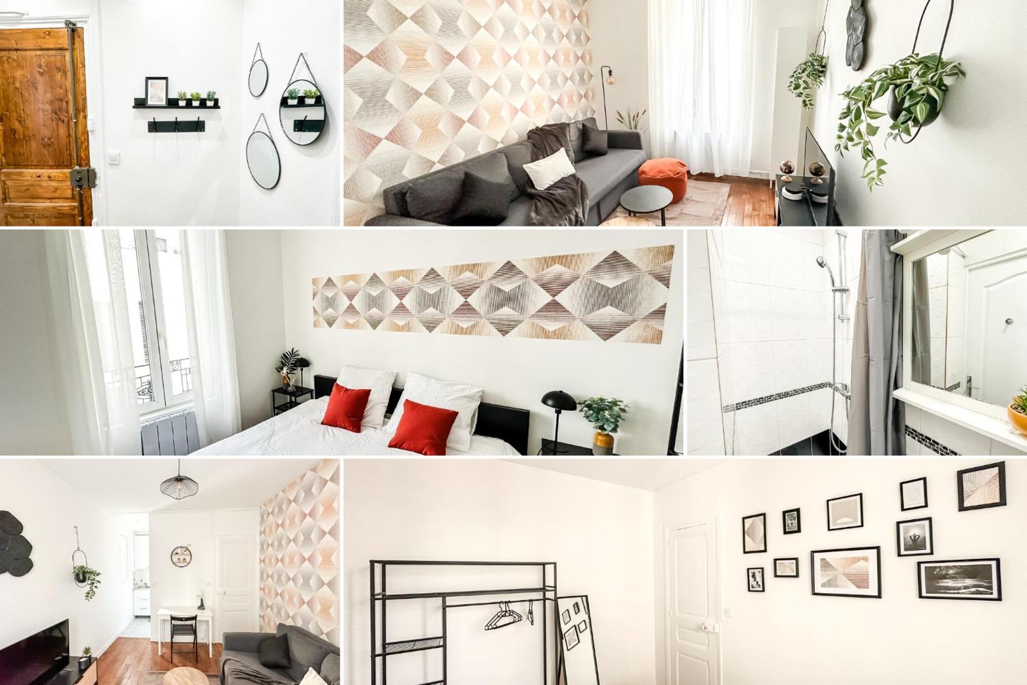 Le Trendy Spot - Universite De Saint-denis Apartment *